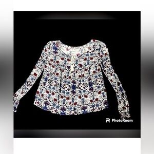 2/$30 Cape Juby size XS boho blouse
